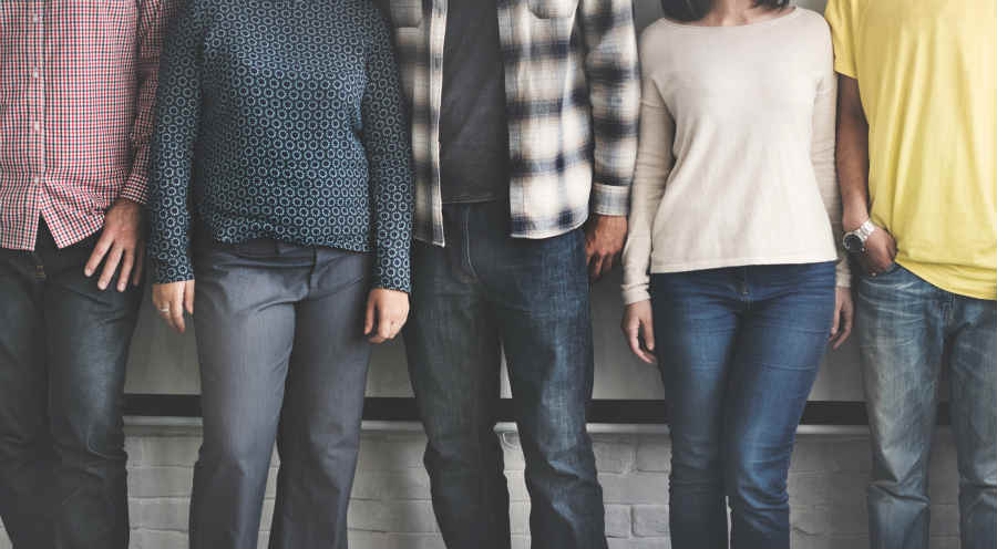 Friends Standing