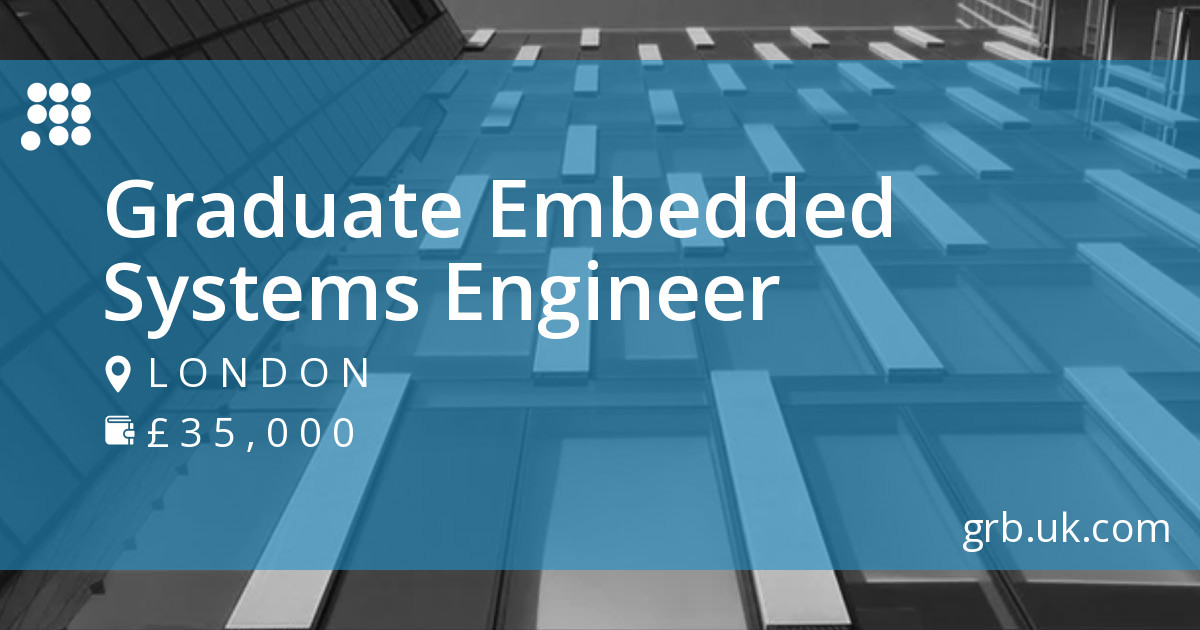 Embedded software engineer job london