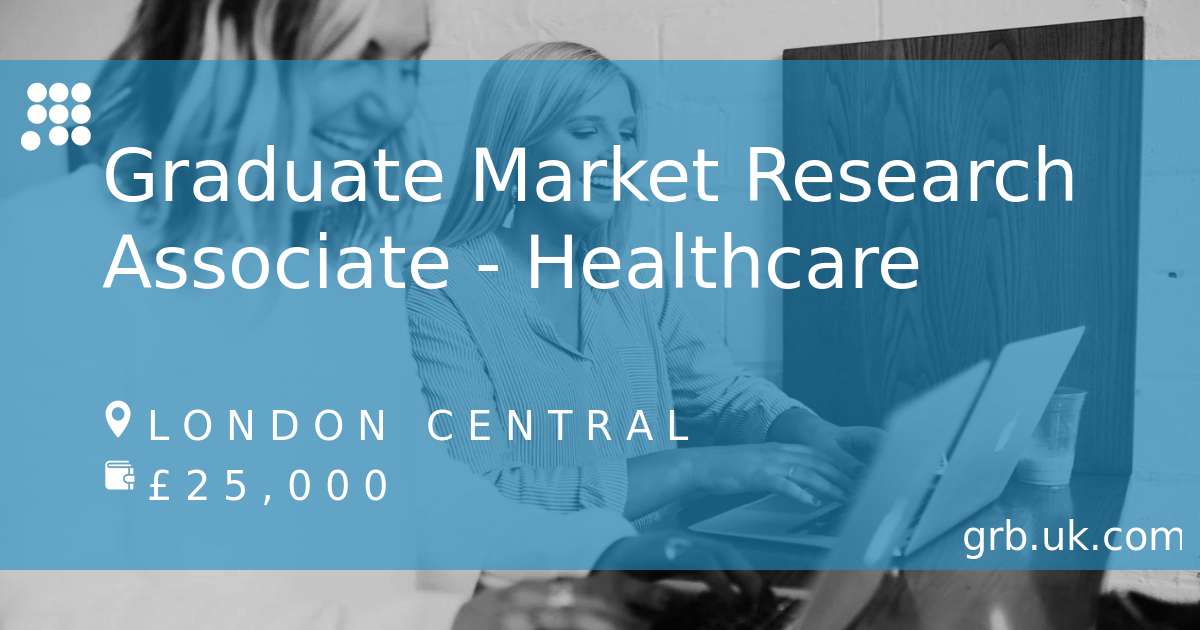 graduate market research jobs london