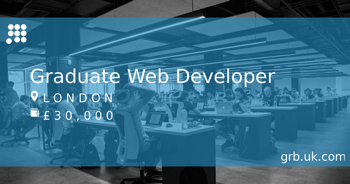 Web developer designer jobs london