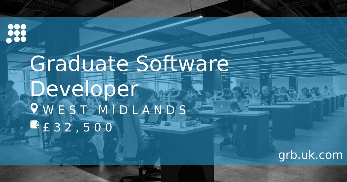 Graduate Software Developer Job in Birmingham GRB